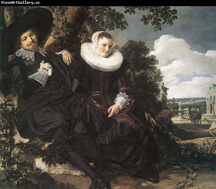 Frans Hals Married Couple in a Garden WGA